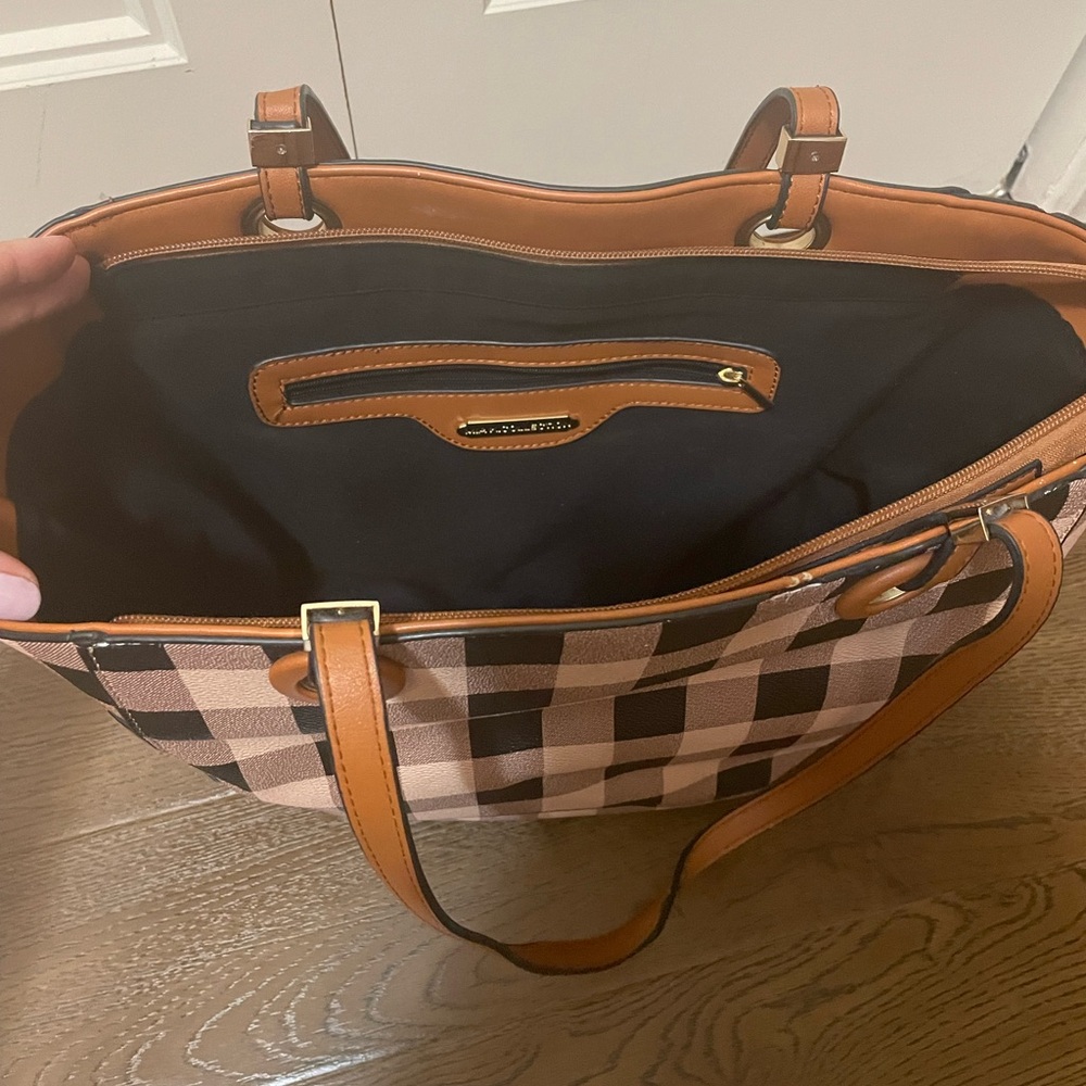 Tote bag Karlie Cognac Marron By MKF Collection